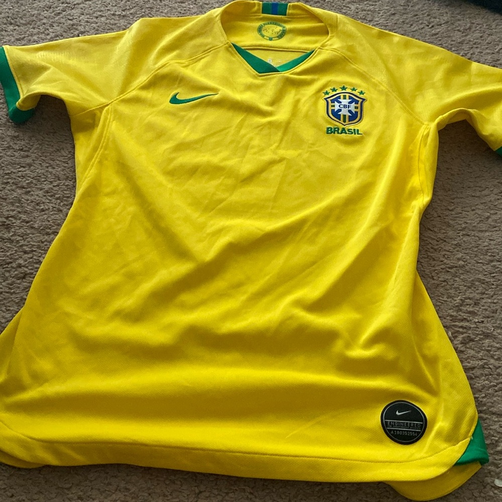 Nike CBF Brazil futebol (soccer) jersey